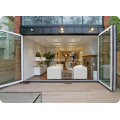 Multiple Openness Foldable Double Glass Aluminium Doors